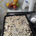 El cooksnap de Sara Maier cuando hizo "Pollo al horno, con tortilla de zapallitos y ensalada de rúcula".