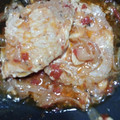 El cooksnap de Juventino Vasquez cuando hizo 📌Cinta de lomo de cerdo en salsa.