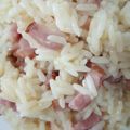 El cooksnap de Merche Fernández Gómez cuando hizo Falso risotto de bacon.
