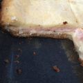 El cooksnap de Alejandra cuando hizo Torta de jamón y queso licuada.