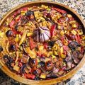 El cooksnap de Gilbert (Aprenent a la vida 📚♻️☯️) cuando hizo Arroz con verduras al horno.