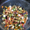 El cooksnap de Magali Cuella cuando hizo Ensalada de garbanzos.