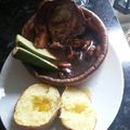 Will Prielipp's cooksnap of when they made Yorkshire Pudding.