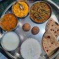Rinku Rathod's cooksnap of when they made ગુજરાતી થાળી (Gujarati Thali Recipe In Gujarati).