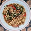 Cooksnap dari Roro Woelan untuk resep Mie Kangkung Balacan Pedas