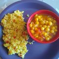 El cooksnap de Ana belen cuando hizo Curry de garbanzos.