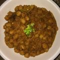 Zia's cooksnap of when they made Chana masala.