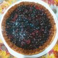 El cooksnap de Raquel Funes cuando hizo Tarta de ricota y frutos rojos.