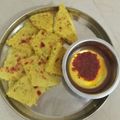 Pina Mandaliya's cooksnap of when they made ઢોકળા(Dhokla Recipe in Gujarati).