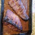 El cooksnap de Morochita Jae cuando hizo Costillas de cerdo BBQ.