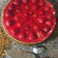 El cooksnap de nogac50 cuando hizo Tarta de frutilla con gelatina.