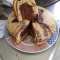El cooksnap de bren cuando hizo Torta marmolada húmeda cremosa y súper esponjosa!! matera.