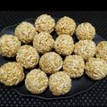 Deepti Padiyar's cooksnap of when they made कोकण जत्रा स्पेशल चिरमूल्याचे लाडू (chirmuryache laddu recipe in marathi).