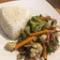 El cooksnap de Natalia Vergara cuando hizo Chop suey de pollo.