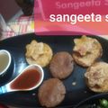 SANGEETASOOD का कुकस्नैप जब उन्होंने व्रत स्पेशल अरबी कुट्टू की पकौड़ी(arbi kuttu ki pakodi recipe in hindi) बनाया था।