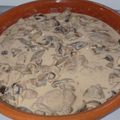 El cooksnap de David Aguado Torres cuando hizo Solomillo de cerdo con setas en salsa de castañas.