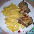 Cooksnap από μαράκι83 στη συνταγή Ζουμερές μπριζόλες στο φούρνο με πατατούλες