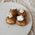 Andrea Czakó Cooksnap-ja, amikor elkészítette a(z) Útifűmaghéjjas túrógombóc receptet.