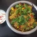 Jayshree G Doshi's cooksnap of when they made વેજ દમ બિરયાની (Veg Dum Biryani Recipe In Gujarati).