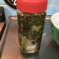 El cooksnap de Pao Fraticola cuando hizo Berenjenas al escabeche.