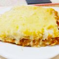 El cooksnap de Neyleana Molina cuando hizo Lasagna de carne y queso.
