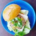 Cooksnap của Pi Ha khi họ làm theo món Hamburger heo bò nhà làm