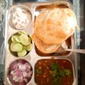 Ambar jha का कुकस्नैप जब उन्होंने छोले भटूरे (chole bhature recipe in Hindi) बनाया था।