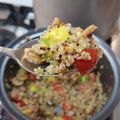 El cooksnap de Andres Eduardo Pardo Munita cuando hizo Quinoa veraniega.