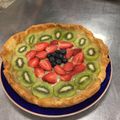 El cooksnap de Alicia CARRATALA BAEZA cuando hizo Tarta de fruta y crema (vegana).