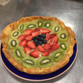 El cooksnap de Alicia CARRATALA BAEZA cuando hizo Tarta de fruta y crema (vegana).