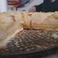 El cooksnap de Los Hand Made cuando hizo Tarta de Peras con Crumble.