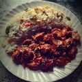 sandhya Dutta 's cooksnap of when they made ফ্রায়েড রাইস (Fried rice recipe in Bengali).