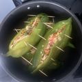 El cooksnap de Cesar Puentes Jimenez cuando hizo Pepinos Rellenos.