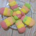 Cooksnap dari rika untuk resep Lidah kucing rainbow anti gagal