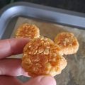 Dewi's cooksnap of when they made Anzac Biscuits.