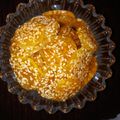 کوک اسنپ Shokofeh Moradi بعد از امتحان کردن سوهان عسلی.