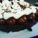 El cooksnap de Kele cuando hizo Marquise de chocolate con dulce de leche y crema.