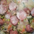 El cooksnap de yuli cuando hizo Albóndigas a la huerta.