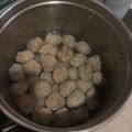 Cooksnap dari Vina Theofilus untuk resep Bakso Sapi Udang Tofu Batita'ku ^^