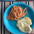 El cooksnap de Gabriela Mora cuando hizo Spaghetti Rojo 😍👌.