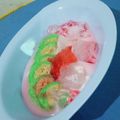 Cooksnap dari Deviana Puspitasari untuk resep Es pisang ijo (lembut)