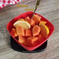Cooksnap dari Ike Yuanita Wijayanti untuk resep Pepaya jeruk ala fe