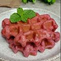 Cooksnap dari Khadijah F Mangolo untuk resep Waffle Buah Naga