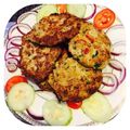 Rameen Saherwardi's cooksnap of when they made Instant Chapli kabab.