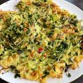Cooksnap Cempaka Putih semasa beliau membuat 👩‍🍳Telur Dadar Taugeh Hijau🍳.