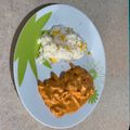 El cooksnap de Michel Silva cuando hizo Pollo en crema de chipotle.