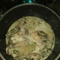 El cooksnap de Romina Anabella Wainberg cuando hizo Pollo al verdeo con papas españolas.