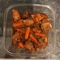 El cooksnap de e. obanos cuando hizo Costillas con verduras y vino.