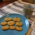 施蹦蹦～～ 的 萬聖節★簡單南瓜的餅乾 cooksnap