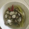 Cooksnap dari Doewee untuk resep Kerang Dara Rebus